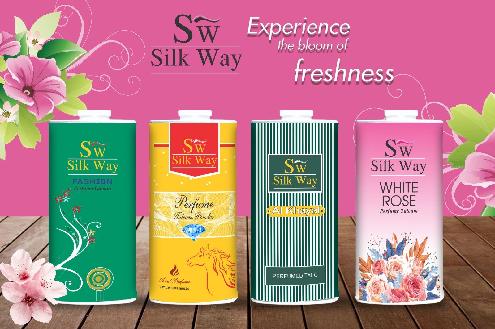 Silk way Perfume talcum